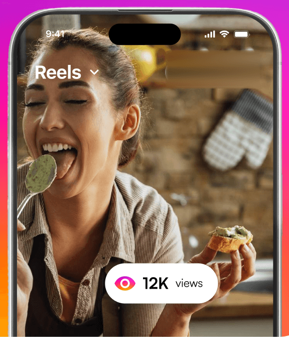 Creator reel showing 12K views